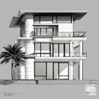 Rysunek domu na papierze IJM021 914mm 91m