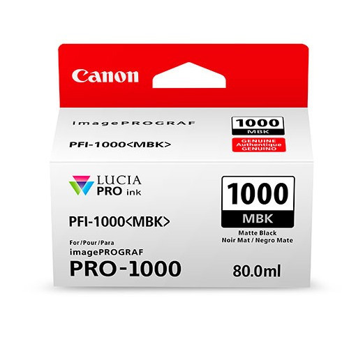 Tusz to ploterów Canon PFI-1000MBK