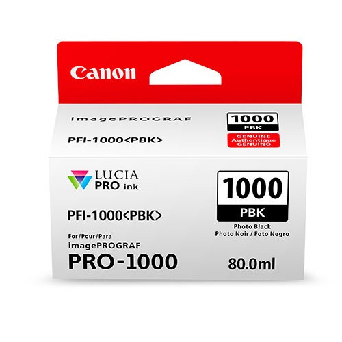 Tusz to ploterów Canon PFI-1000PBK